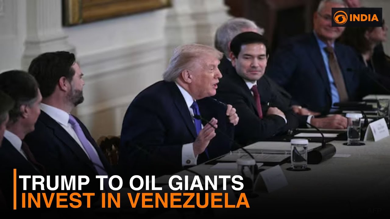 Trump to oil giants: Invest in Venezuela & more updates | DD India Live