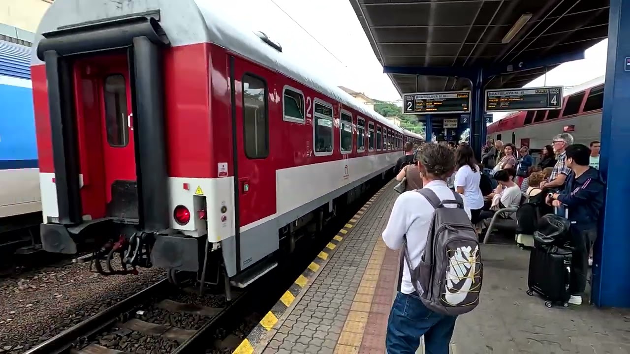 Main Railway Station Bratislava  4. 8. 2023