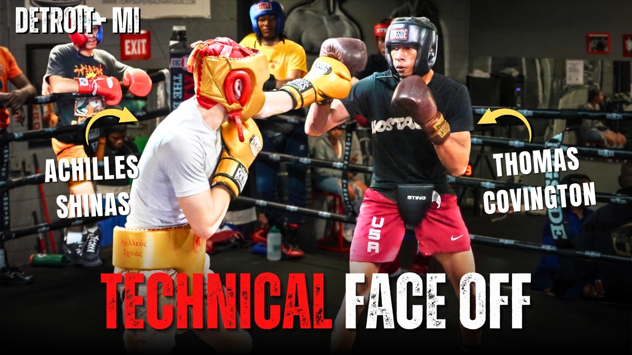 WOW! SHARPEST Amateur Boxer In Detroit Shows His Skills In Sparring!