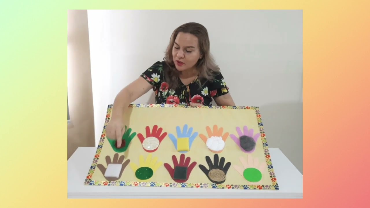 Painel das Sensações - Trabalhando Texturas variadas.