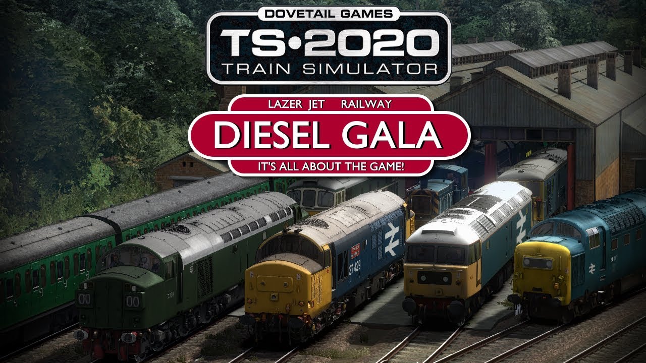 Train Simulator 2020 - Diesel Gala - LaZeR JET Railway (Live Stream)