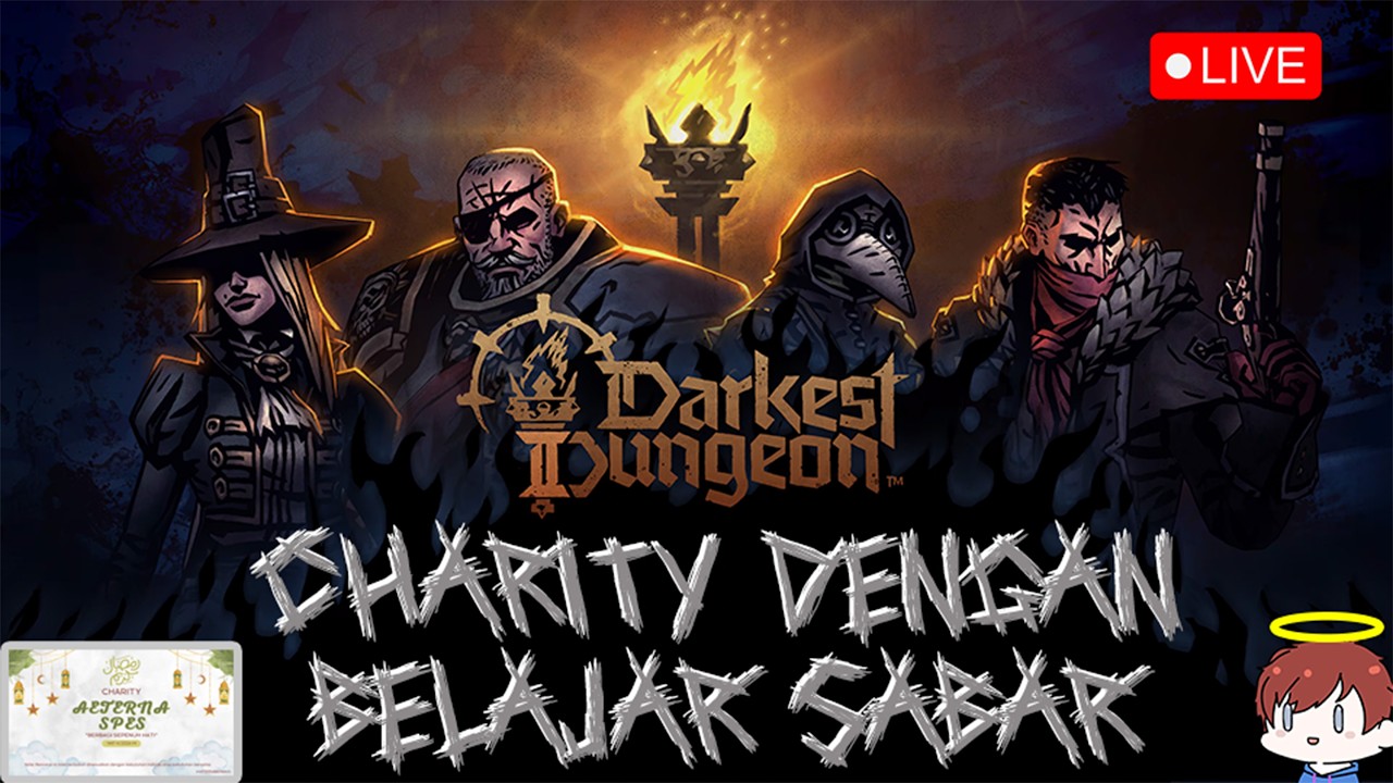 【CHARITY】11 jam aku main, baru pertama kali sampe ending stage di CHAPTER 1 【Vtuber Indonesia】#live