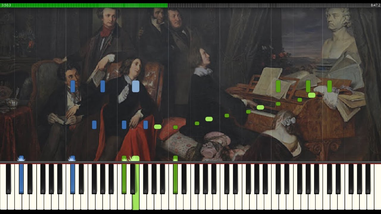 Hungarian Rhapsody No.12 Liszt (Piano Tutorial Synthesia)
