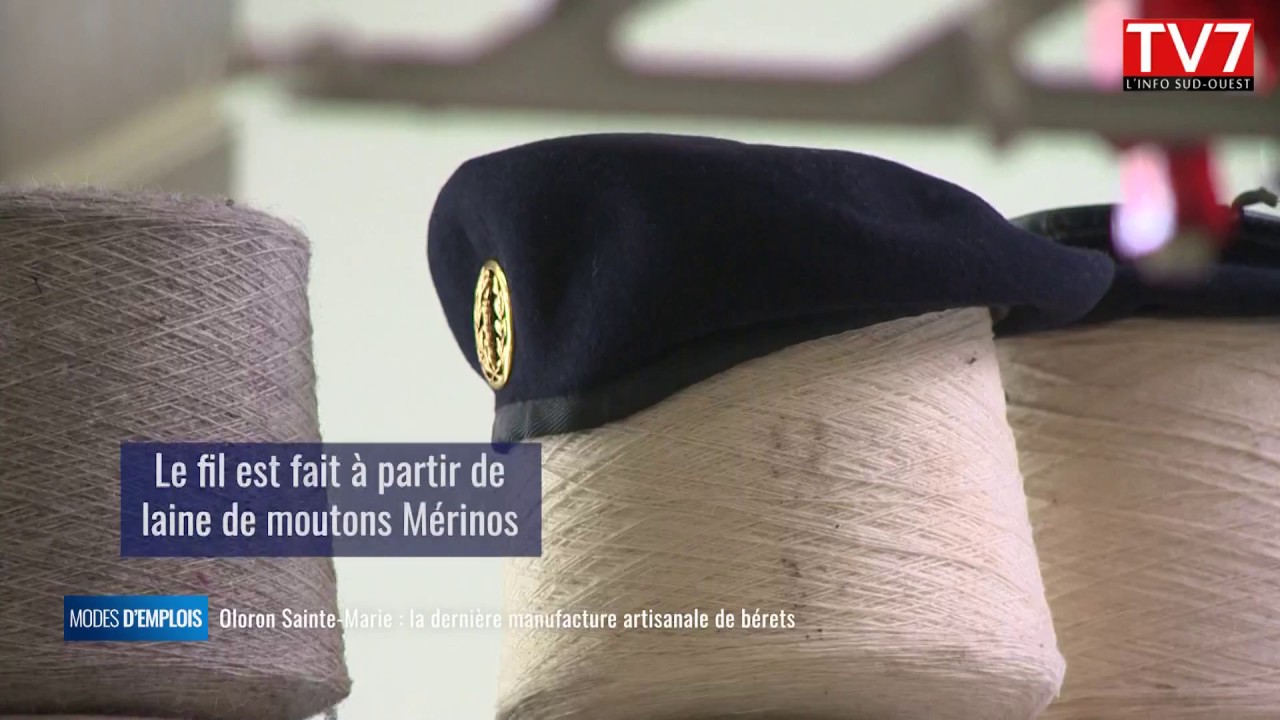 La dernière manufacture artisansale de berets en Béarn