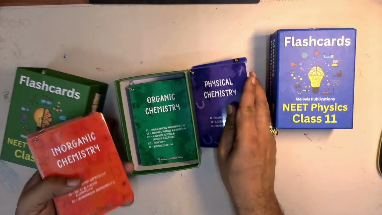 NEET Flash cards reviews  #saitechinfo #kolathur #neet  #bookreview