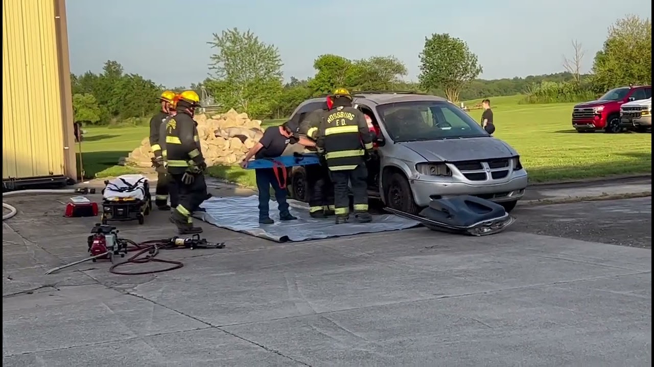 Rossburg Volunteer Fire Department extradition training