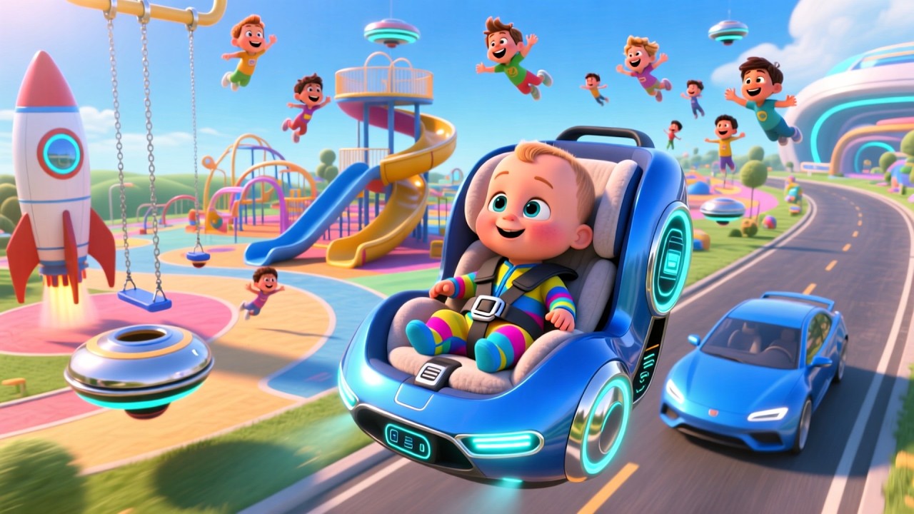 Wroom Wroom Car Ride 🚗🎵 | Fun Learning Song for Kids | Preschool Educational Video
