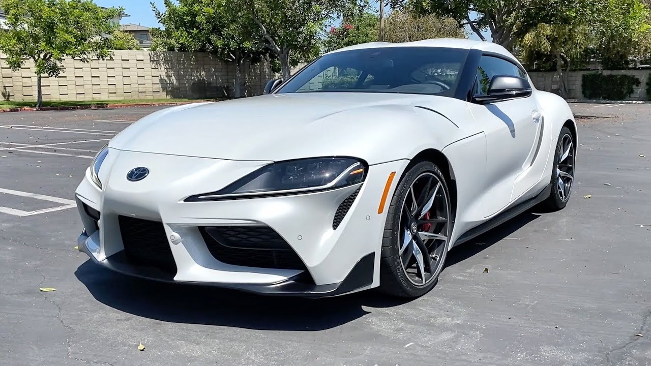 2021 Toyota GR Supra 3.0 Premium Walkaround + Exhaust (No Talking)