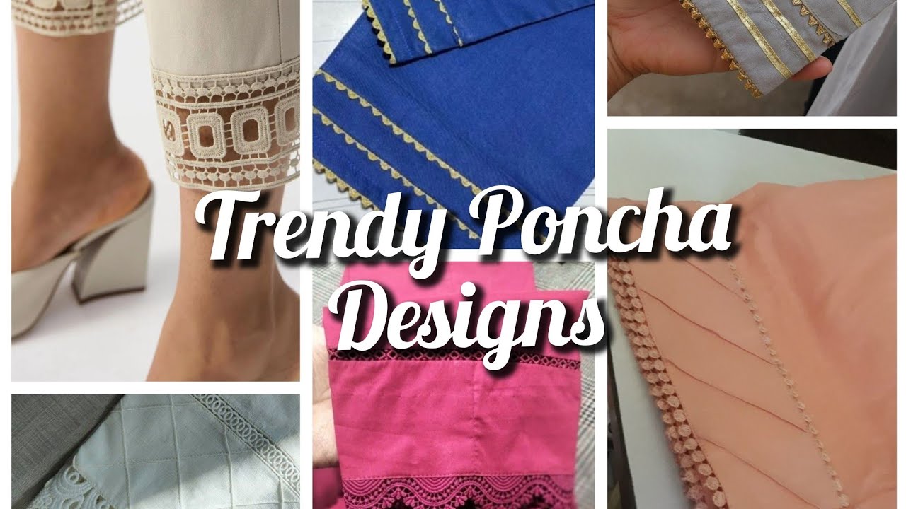 Trendy and fashionable Poncha Designs #Poncha #ponchadesign2025 