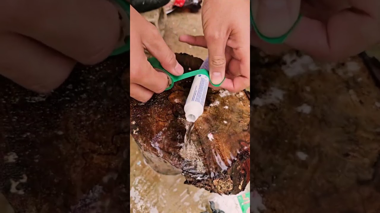 Water Pipe Valve Open & Close System 🎉 Pipe Flow Easy DIY Plumbing Trick 👍 #craft #outdoors #skills