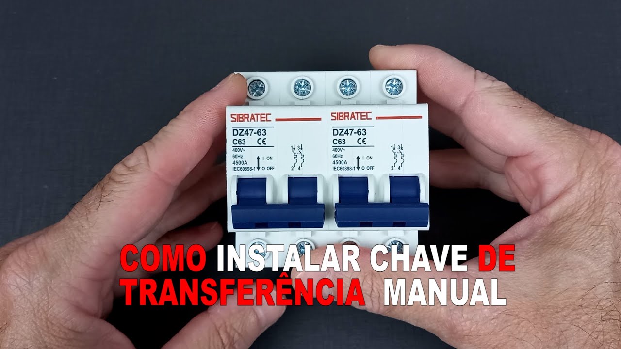 Chave de transferência manual