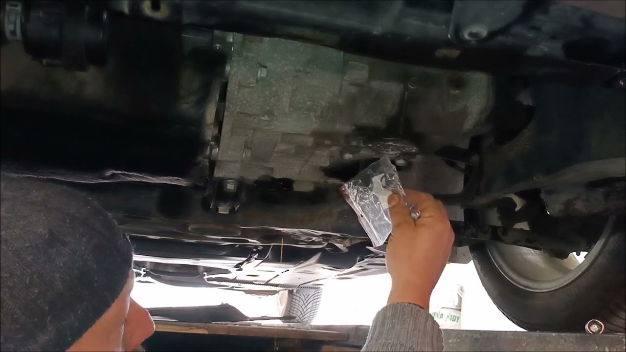 Seat Leon 1 6TDi   wymiana oleju w manualnej skrzyni biegów