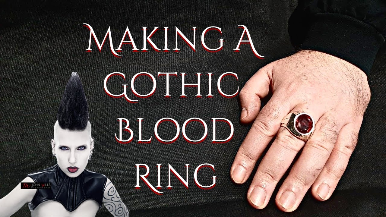 Making A Gothic Blood Ring | Madame Absinthe