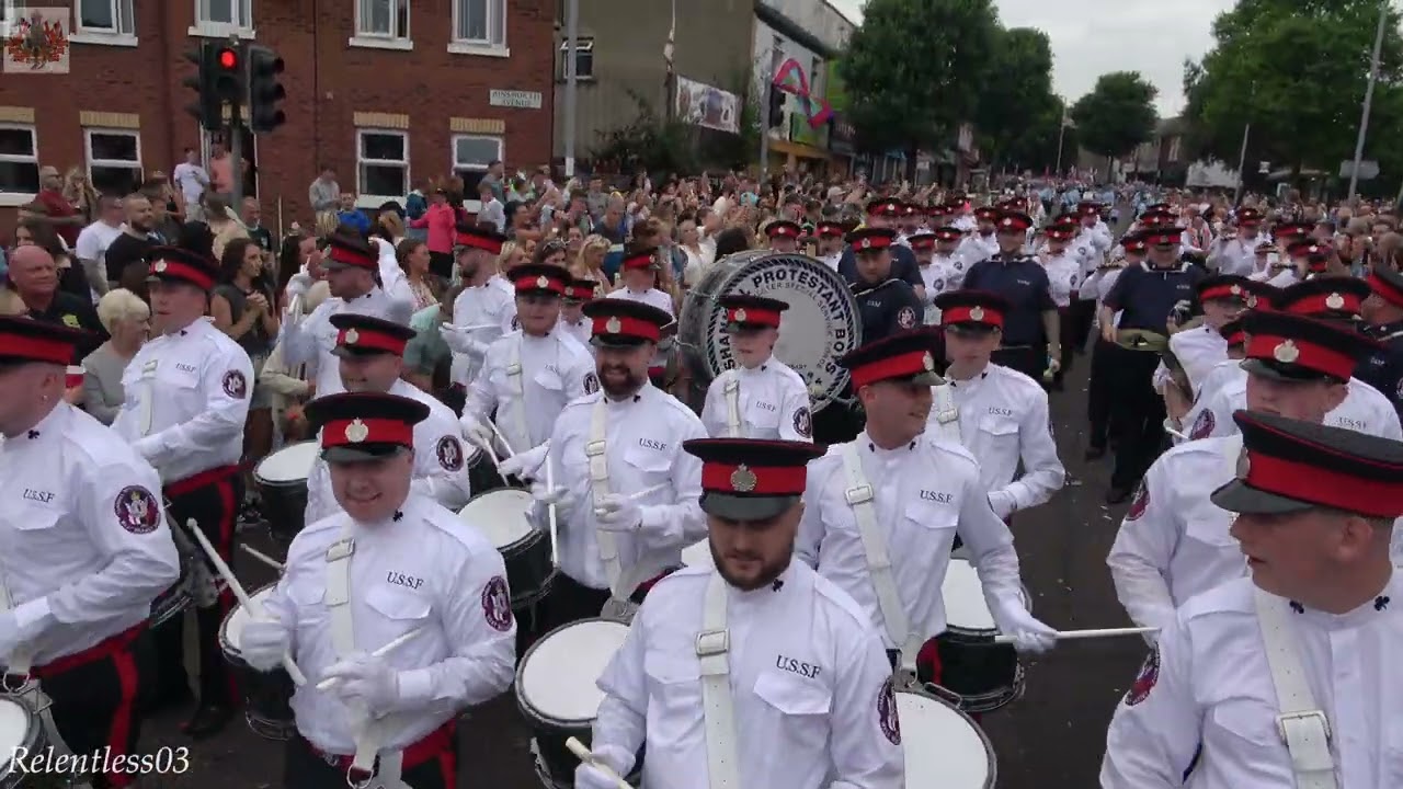 Shankill Protestant Boys (No.15) @ Whiterock District No. 9 Parade ~ 28/06/25 (4K)