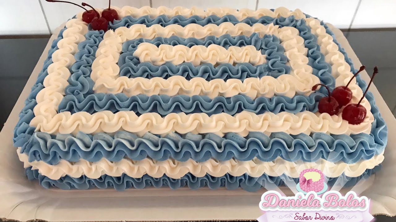 DECORANDO BOLO MASCULINO SUPER FÁCIL COM UM BICO