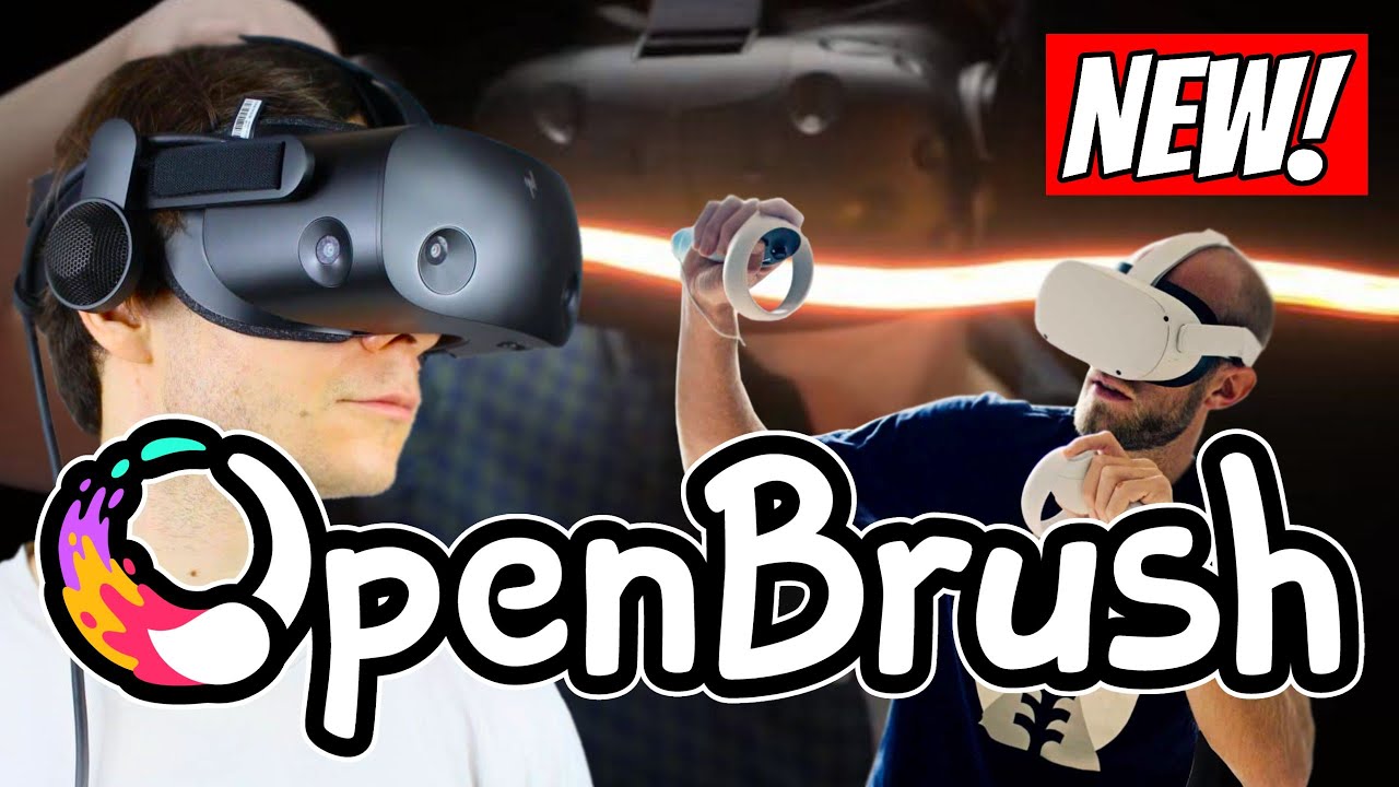Open Brush VR is amazing! Free on SteamVR for Oculus Quest 2/HP Reverb G2 & PCVR