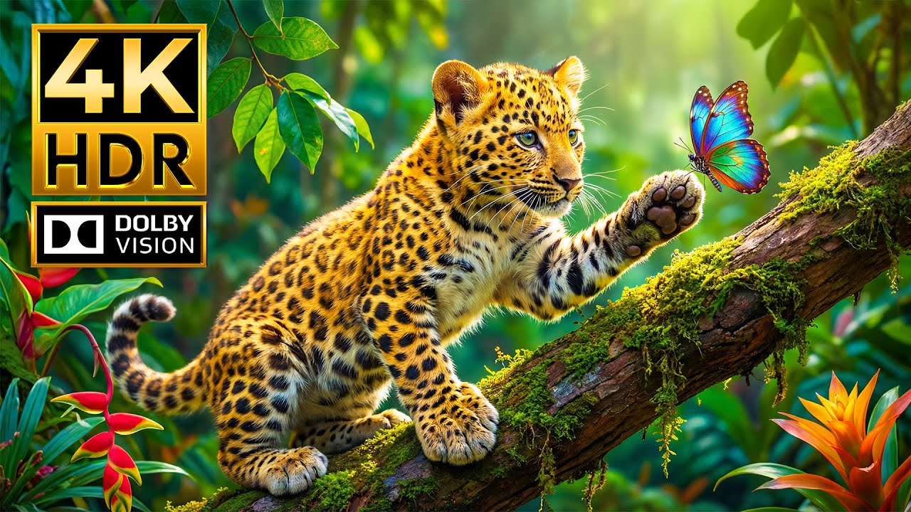 Epic 4K Wildlife World | HDR & 120fps Dolby Vision for a True Cinematic Journey