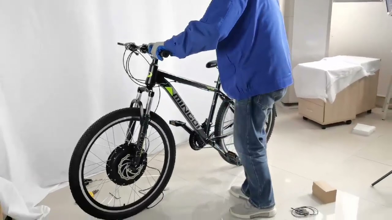 Voilamart 1000W Front E-bike Conversion Kit Installation | Speed Meter Upgrade Version • Part 2