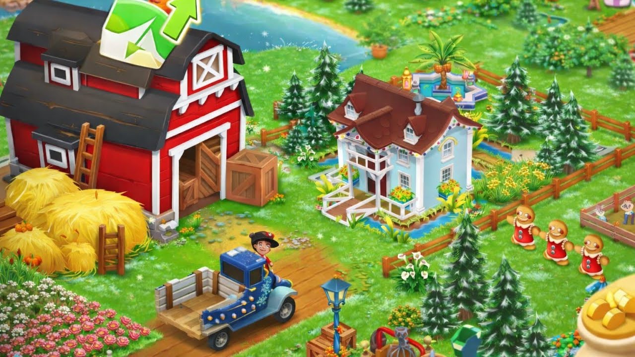 Ağıl Yükselttim! 🐮 126. Seviye Günlük Çiftlik Rutinim | Hay Day