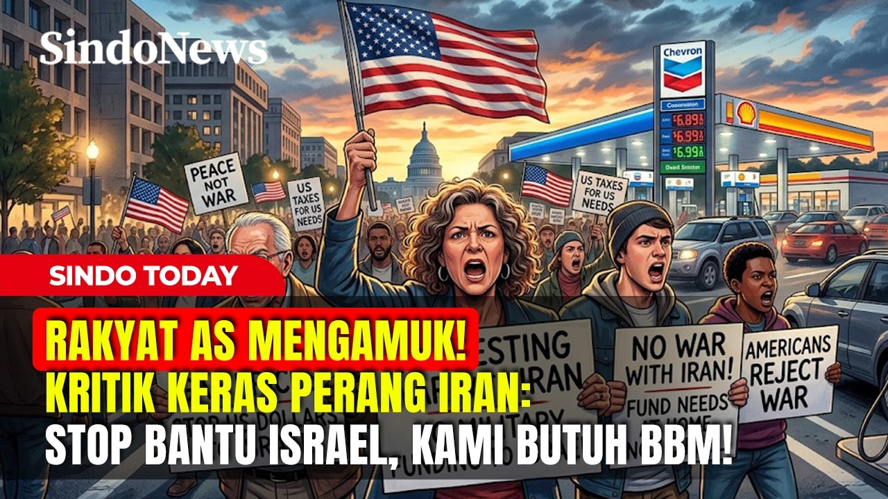 RAKYAT AS MENGAMUK! Kritik Keras Perang Iran: Stop Bantu Israel, Kami Butuh BBM Murah! | Sindo Today
