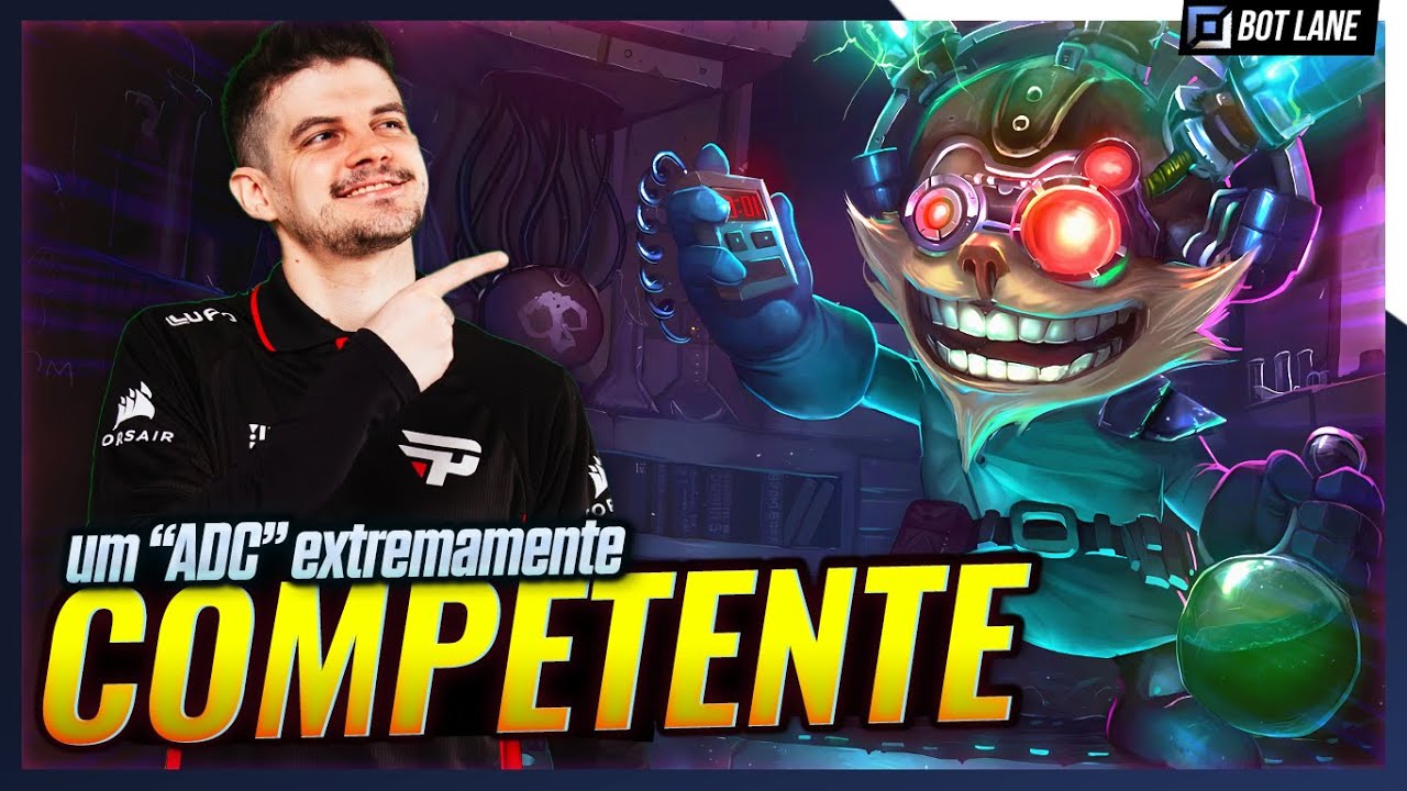 Com pouco dano mágico no time, ZIGGS "ADC" faz ESTRAGO! 💣