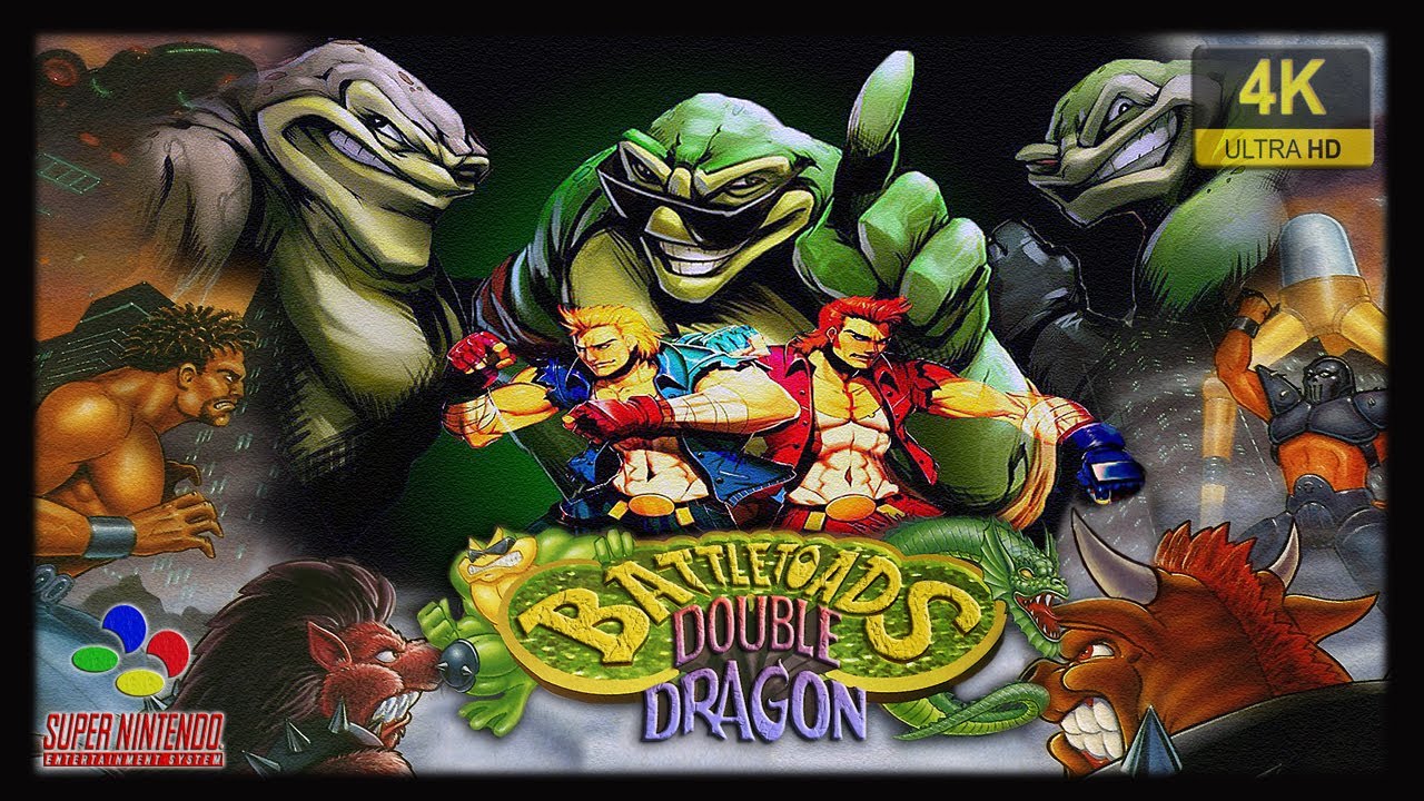 Battletoads & Double Dragon - The Ultimate Team |4k60fps| Longplay (SNES)