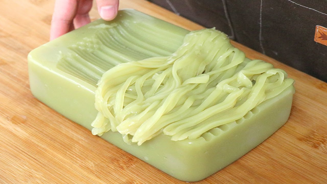 綠豆涼粉正宗做法：無任何添加，現熬現吃，細嫩Q彈，不用出去買【夏媽廚房】