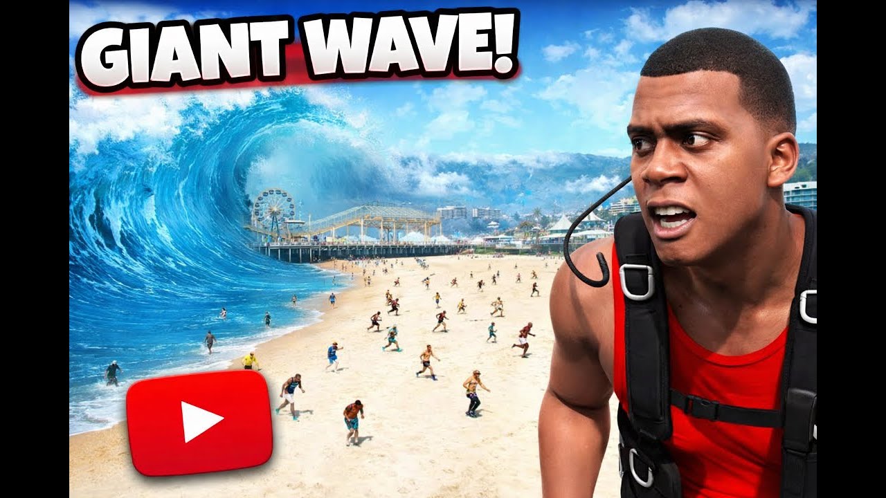 Los Santos-এ Mega Tsunami! 🌊😨 Franklin কি বাঁচবে? | GTA 5 Bangla Gameplay #gta5tsunami #banglagaming