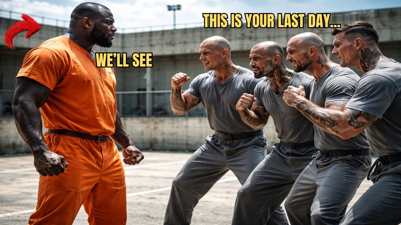 Prison Inmates Threatened the Wrong Man — The Yard Went Silent