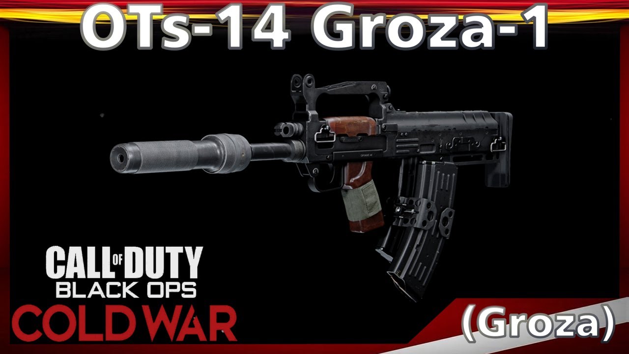 Black Ops Cold War OTs-14 Groza-1 (Groza) Gameplay