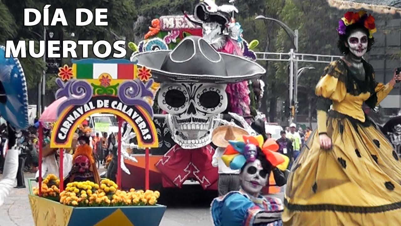 DESFILE COMPLETO DÍA DE MUERTOS PARADE CIUDAD DE MÉXICO SPECTRE SÁBADO 28 OCTUBRE 2017 2018 CDMX