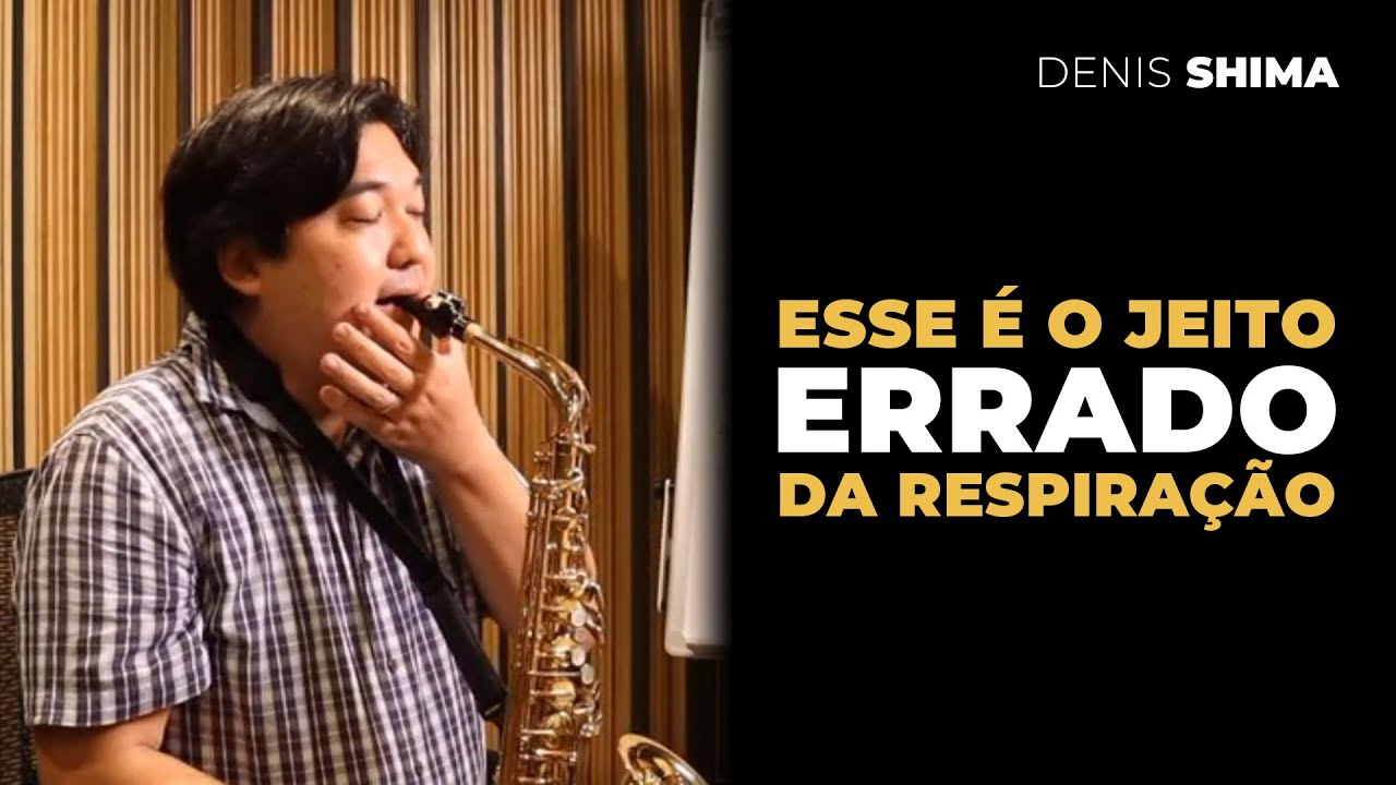 Como respirar ao tocar o Saxofone