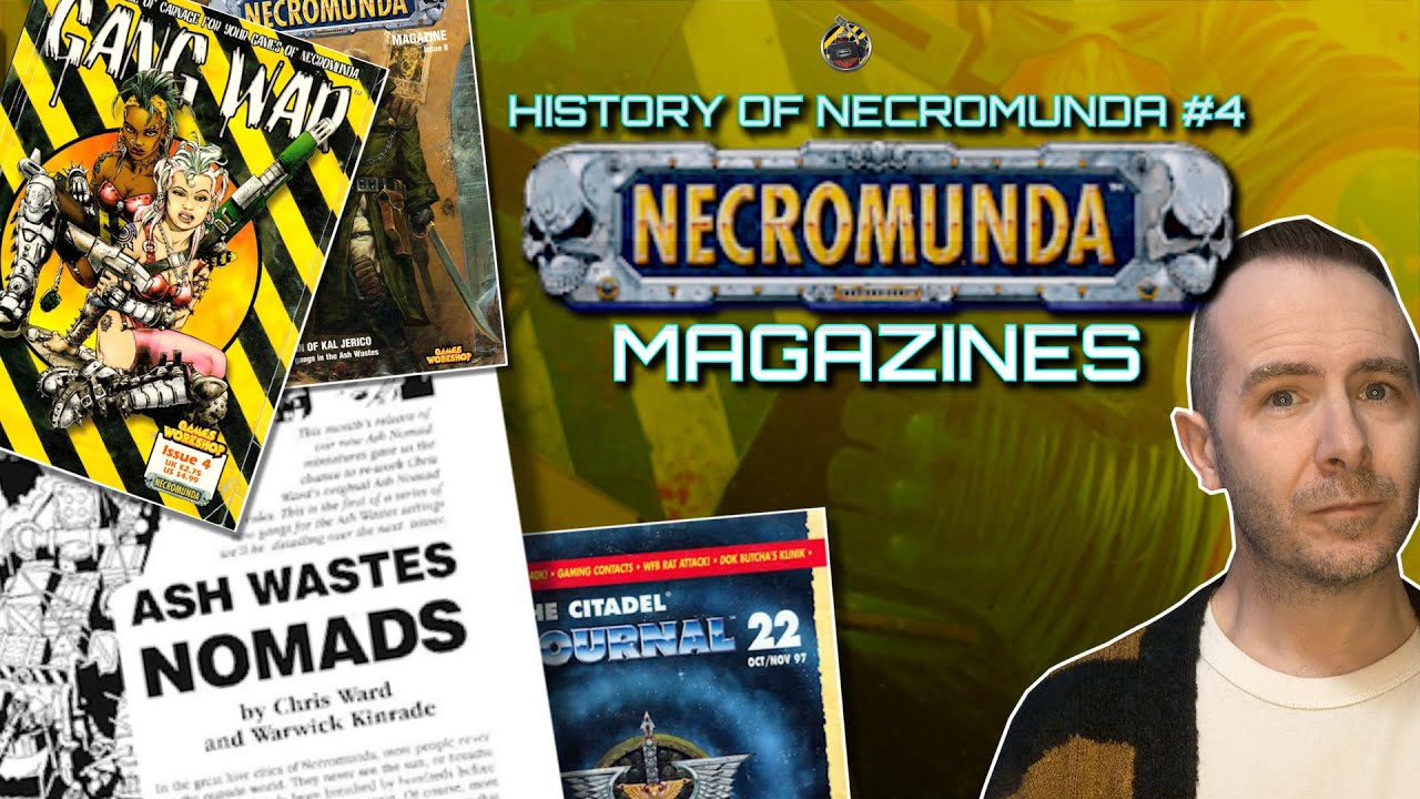 NECROMUNDA MAGAZINES and the original ASH WASTES | History of Necromunda #4