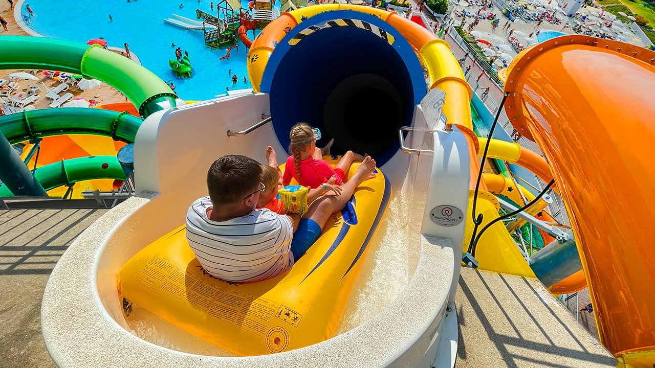⏰ 24 de ore la AQUAPARK 🤽‍♂️ cu Familia Melimi 🌊