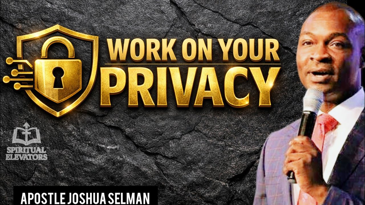 KEEP QUIET AND AND STRATEGIZE FOR YOUR LIFE BY APOSTLE JOSHUA SELMAN (@KoinoniaGlobal