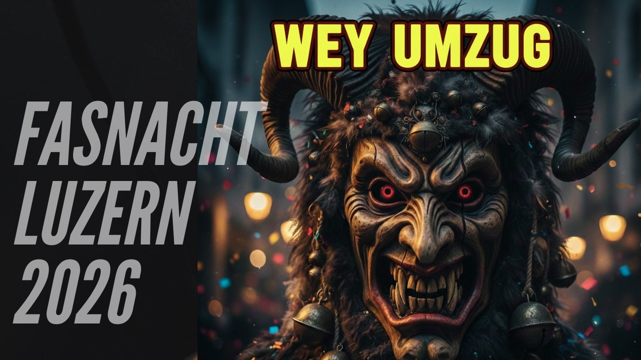 Fasnacht Luzern 2026 | G&uuml;dismontag Wey Umzug Parade Highlights