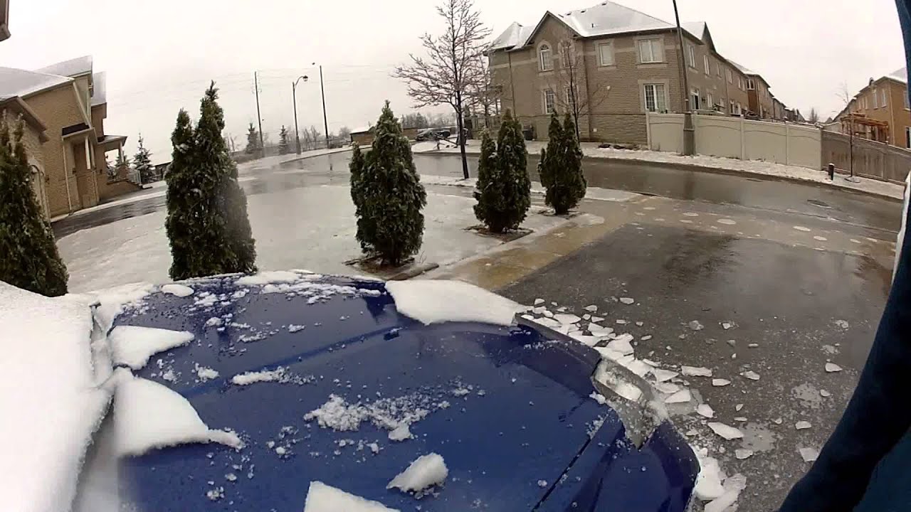 2016 Freezing rain, snow  Toronto