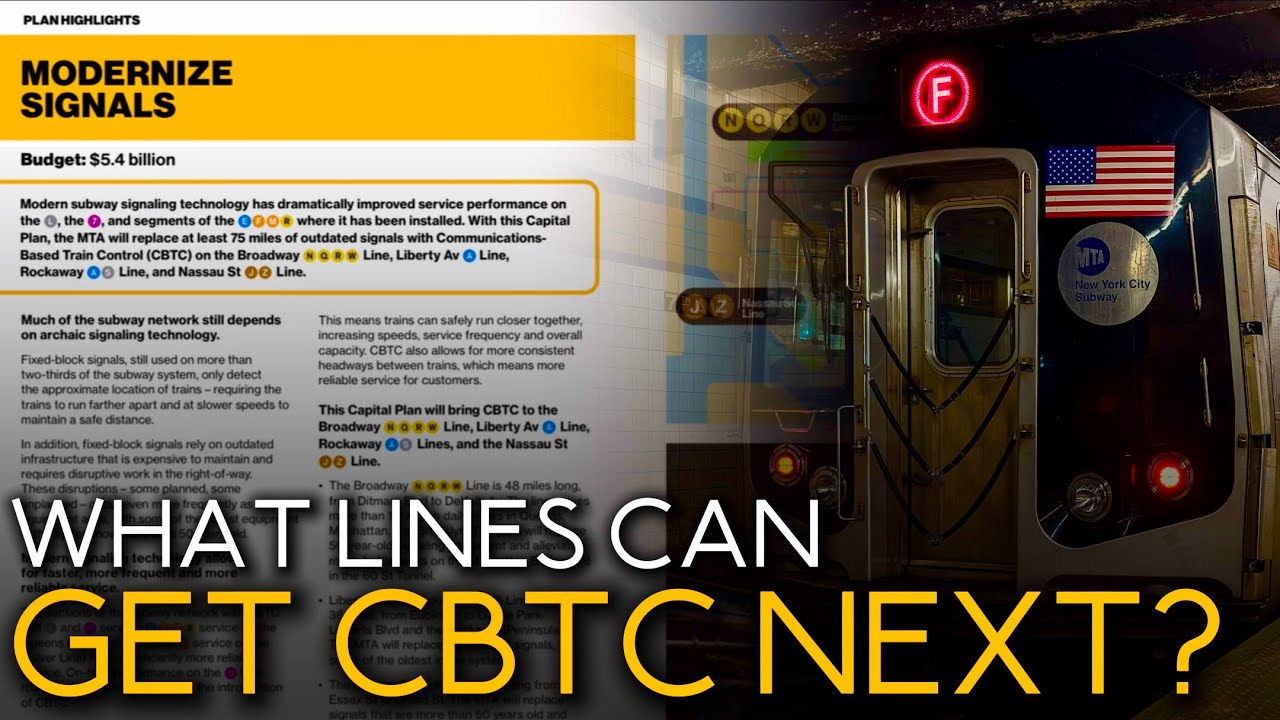 NYC Subway | What Lines Can Get CBTC Next?