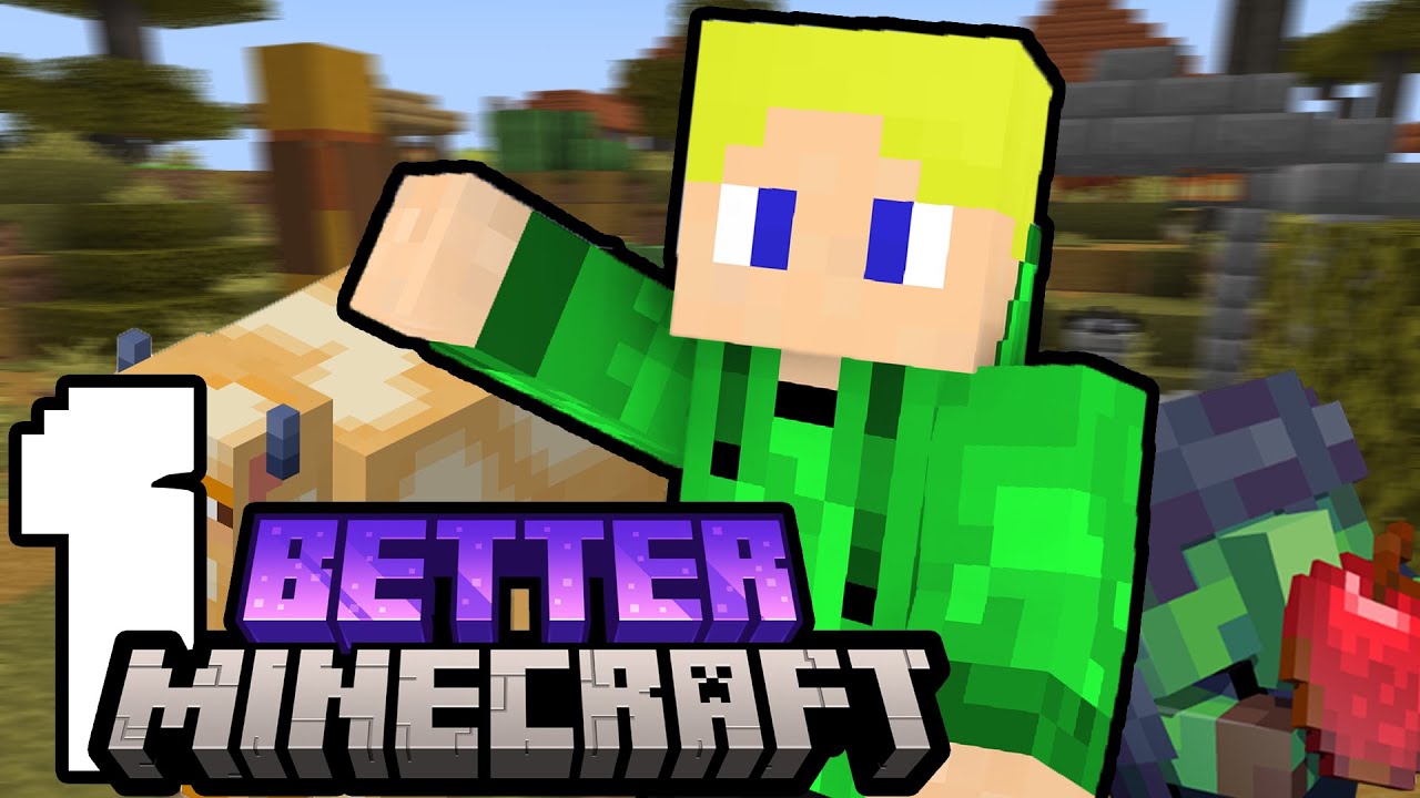 Minecraft, de SOKKAL JOBB!! - Better Minecraft #1