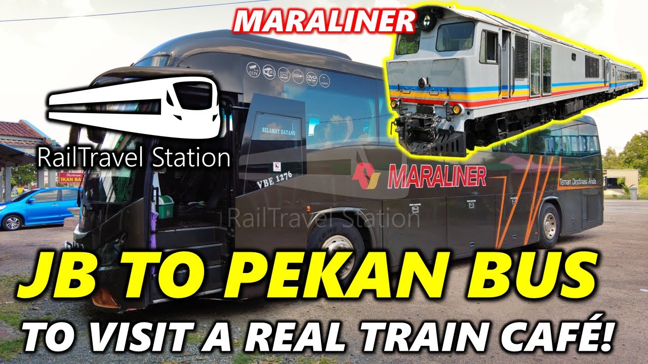 JB TO PEKAN BUS TO VISIT EX-KTM 22 CLASS & AEC! 🇲🇾🚌 MARA Liner Express JB Larkin Sentral → Pekan
