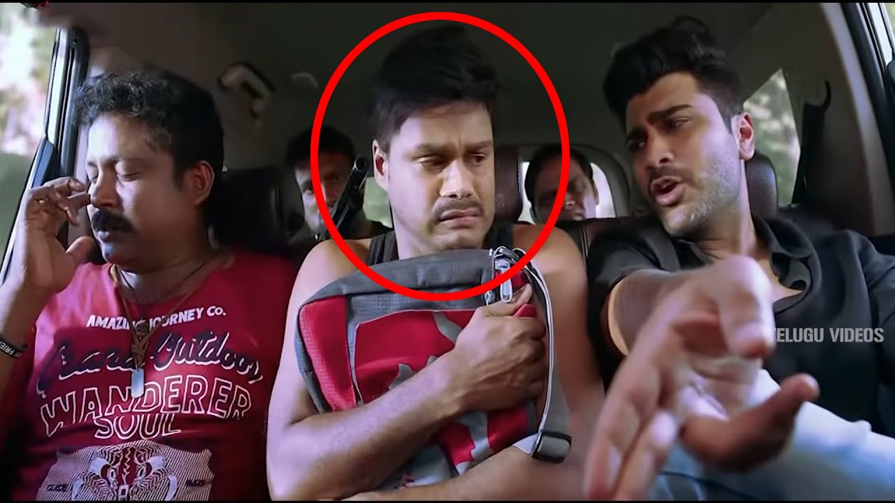 Sharwanand, Prabhas Sreenu , Sapthagiri  Shocking Telugu Movie Comedy Scene | @TeluguVideoZ