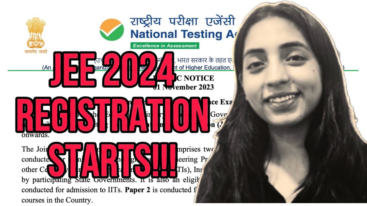 JEE 2024 Registration STARTS & NEW syllabus RELEASED #jee2024 #jeemains #jee