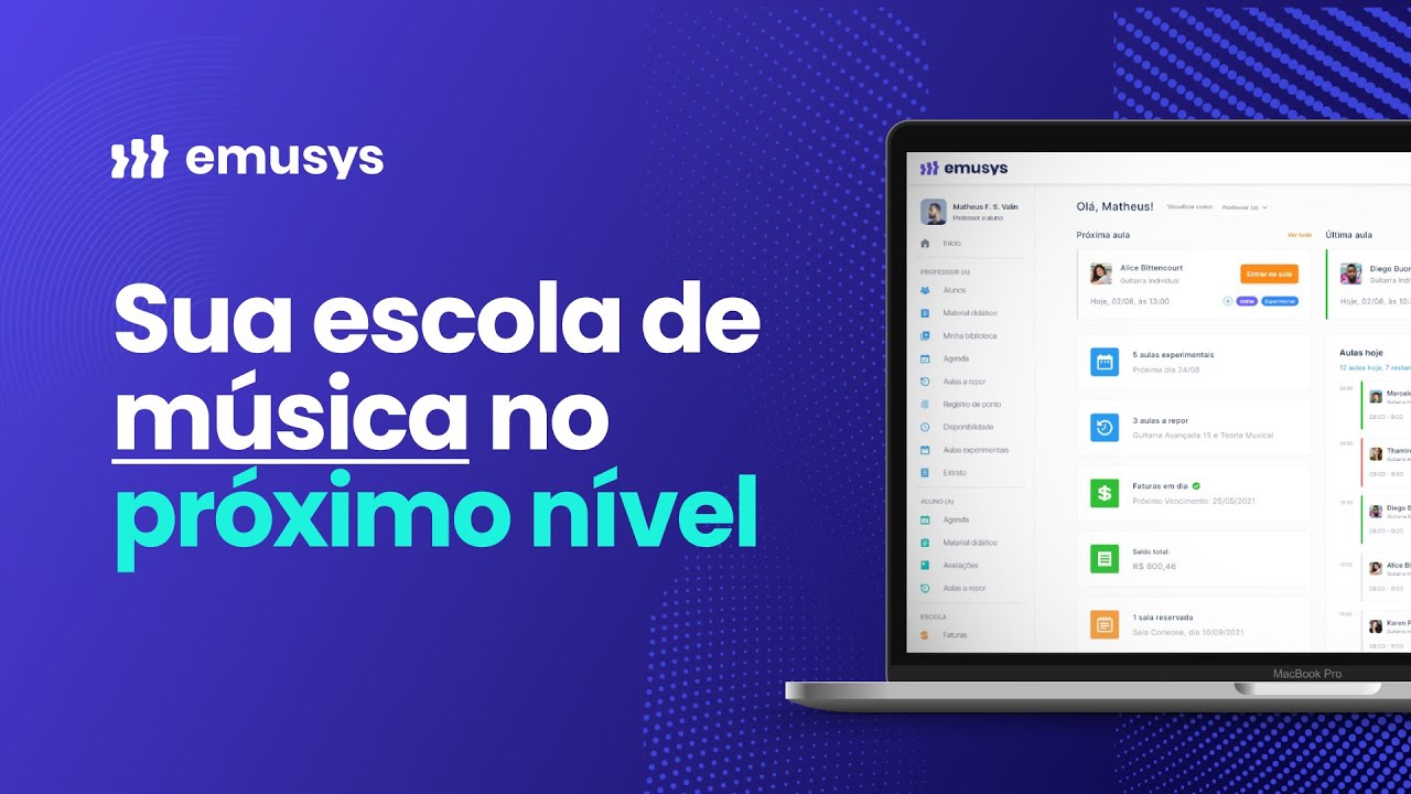 Software de Gestão para Escolas de Música