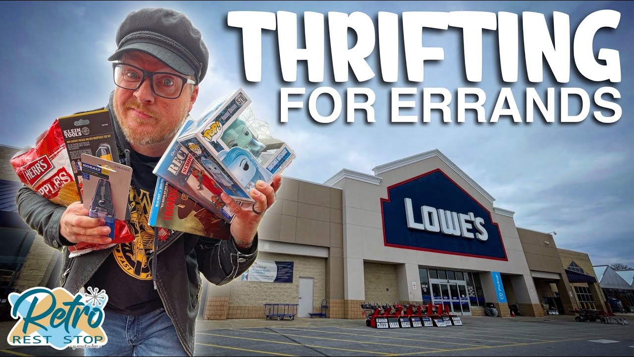 Thrifting A Little, Shopping A Little, And Getting Things Done | Running Errands & Buying Movies
