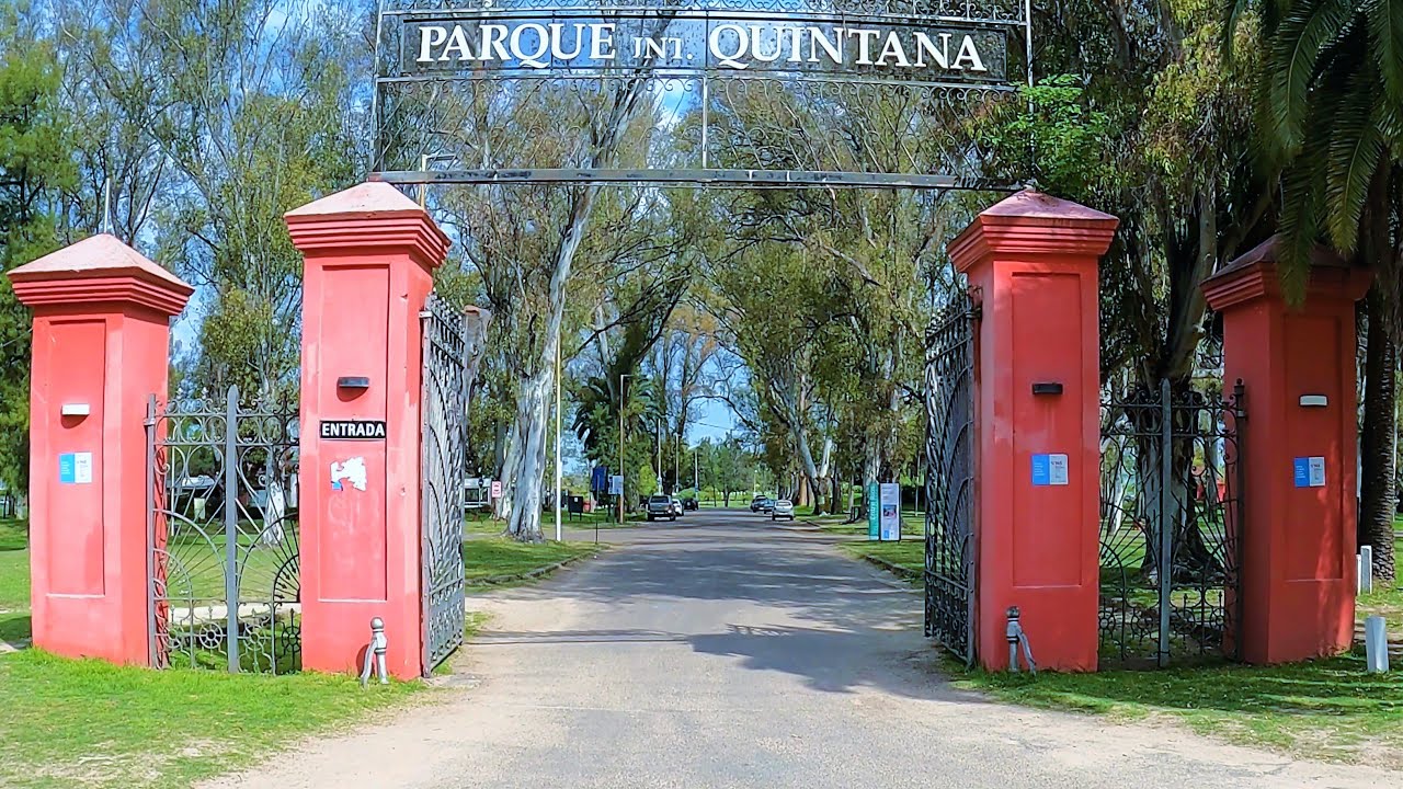 【4K】Imperdible GUALEGUAY y su Parque Quintana [un paseo para el RELAX] #Driver tour 2021 ENTRE RÍOS