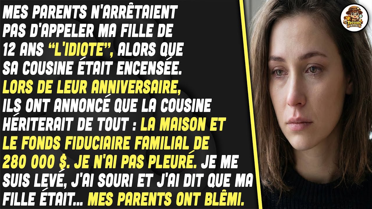 Ils Ont Tout Légué À Sa Cousine. J'ai Dévoilé Le Secret De Ma Fille. Ils Ont Pâli.