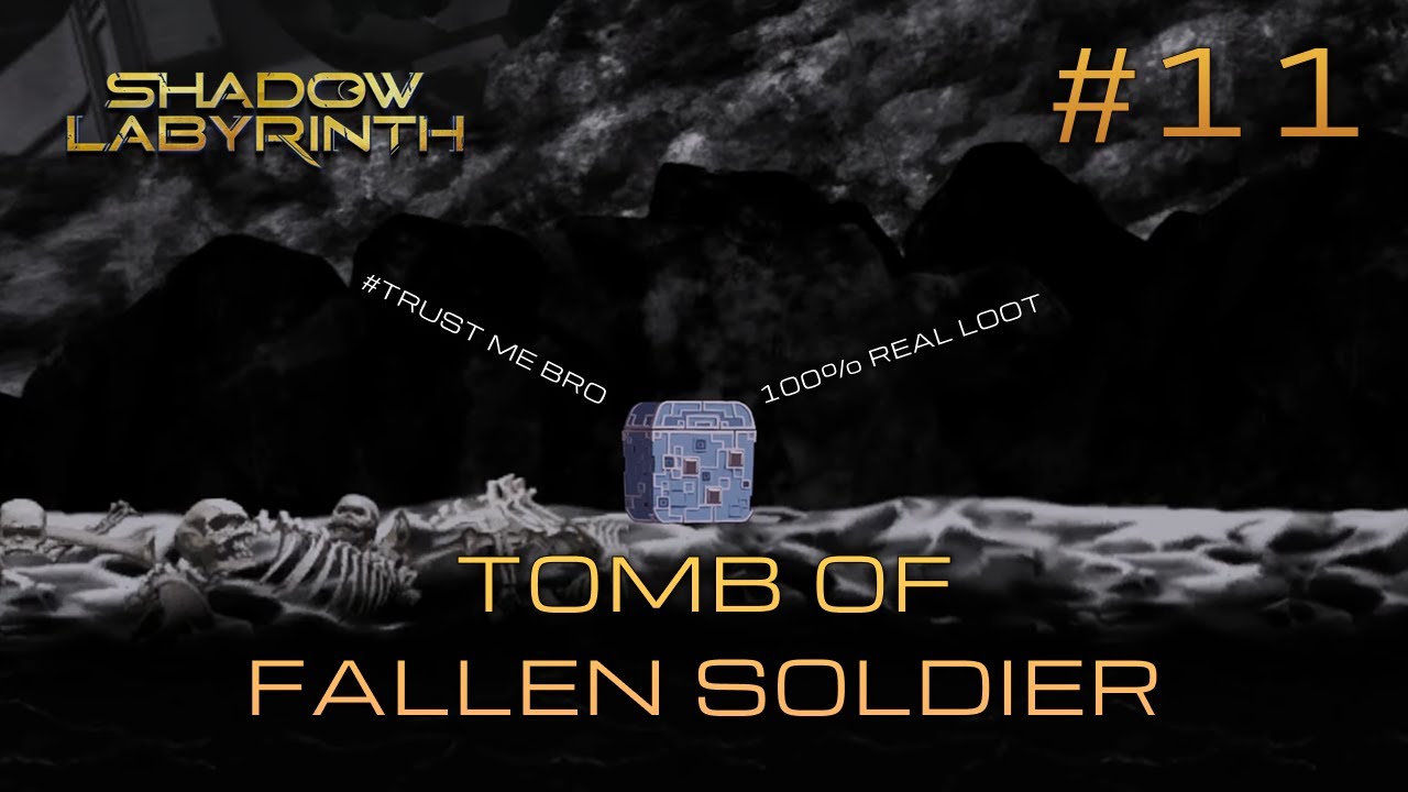 Shadow Labyrinth walkthrough #11 - Tomb of fallen soldier - All collectibles & Night vision location