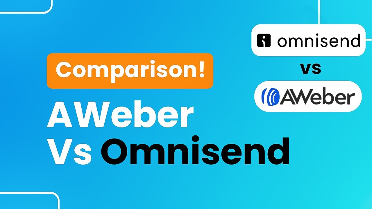AWeber vs Omnisend Comparison (Which one is BEST for You?)