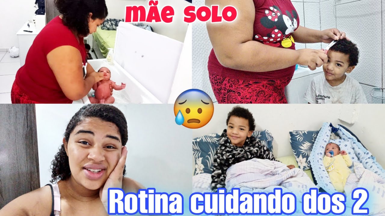 ROTINA M&Atilde;E DE 2 TENTANDO DAR CONTA DE TUDO 😰M&Atilde;E SOLO POR UM DIA