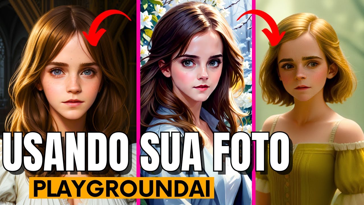 Como usar meu ROSTO para criar imagem com Inteligência Artificial no Playground Ai